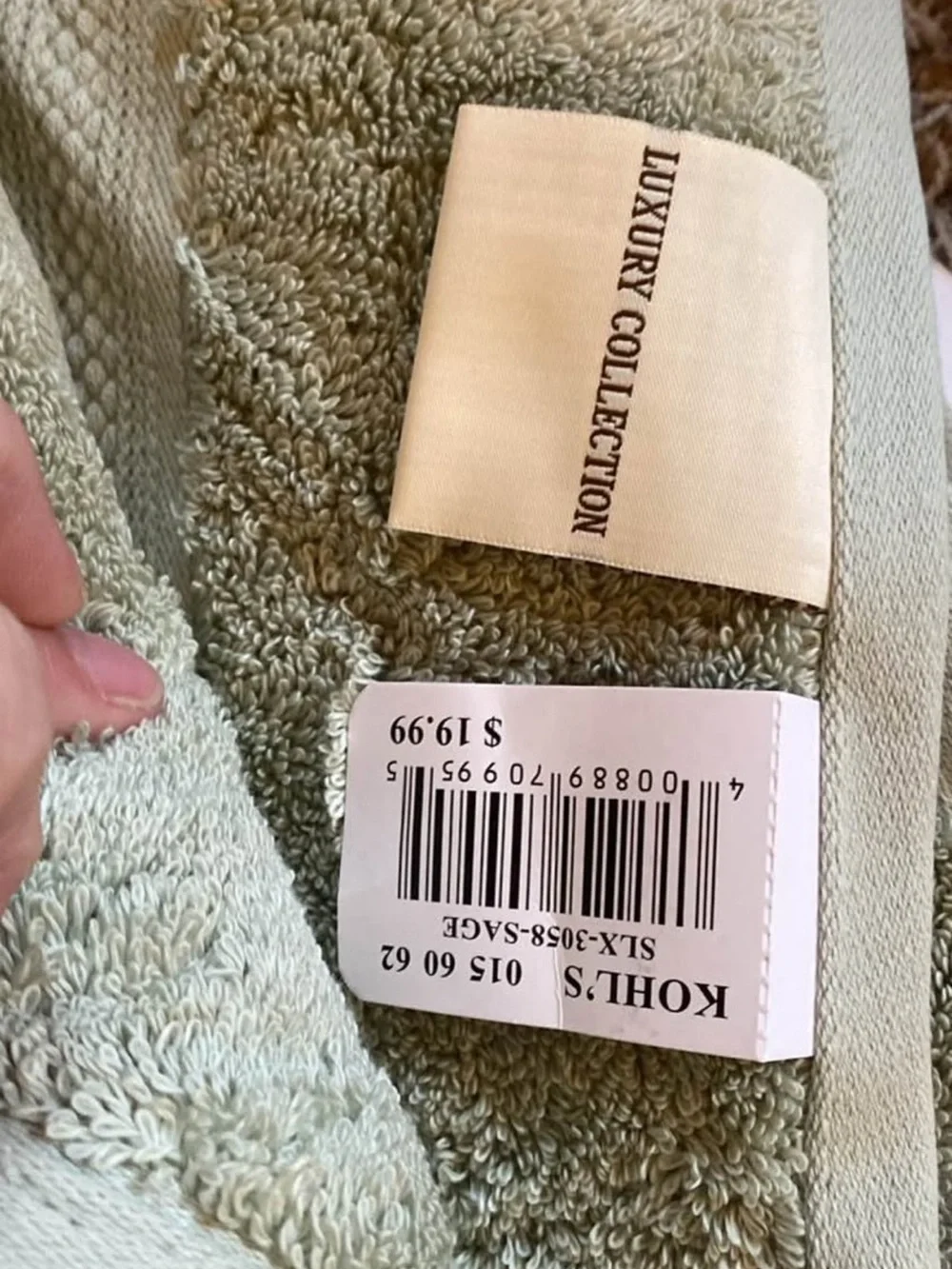 Luxury collection Bath Towel (2) Sage